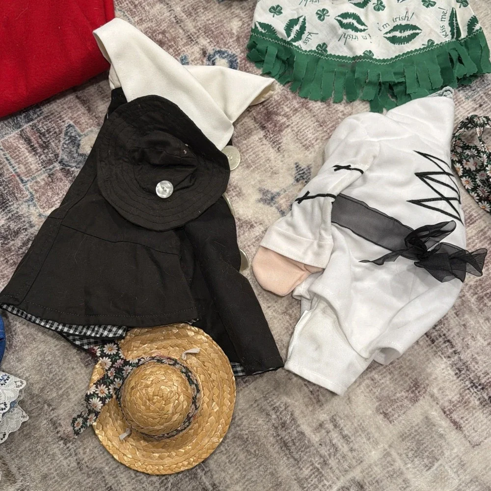 Porch Goose Outfit Lot 20+ With Accessories Holiday Summer Elvis Halloween